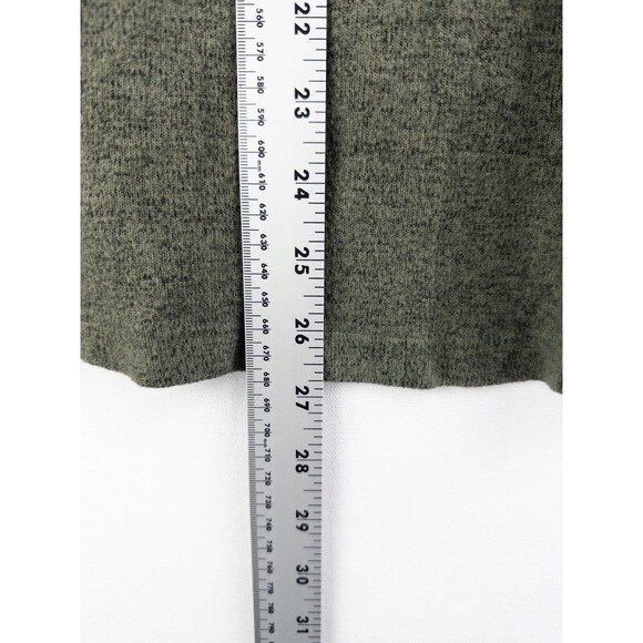Saturday Sunday By Anthropologie Sweater Womens M Green Knit Button Up V Neck‎ - Picture 7 of 7